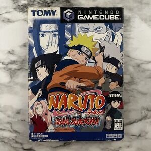 Naruto Gekitou Ninja Taisen! 2 Exclusive Japanese Version Nintendo GameCube 2002